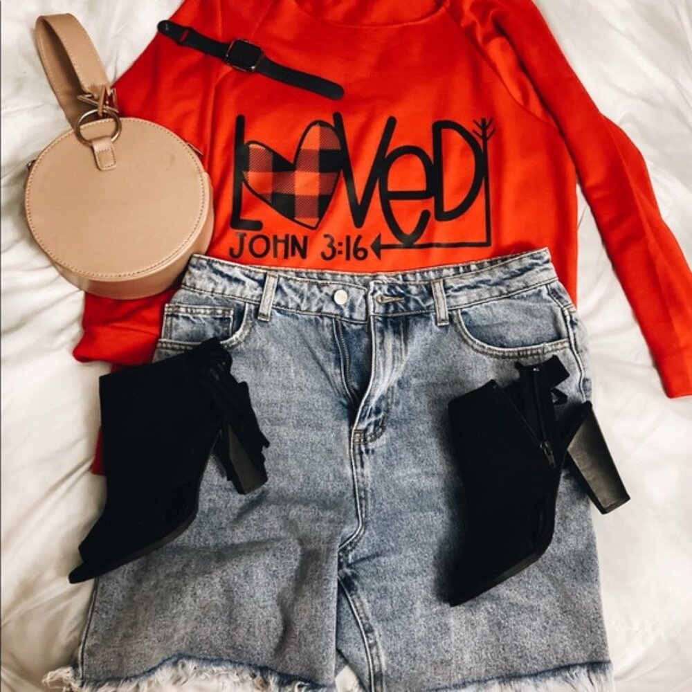 Off Shoulder Long Sleeve Top, Size Large